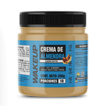 Tarro WAKEUP crema de almendras 200g, rica en proteína y sin azúcar añadida