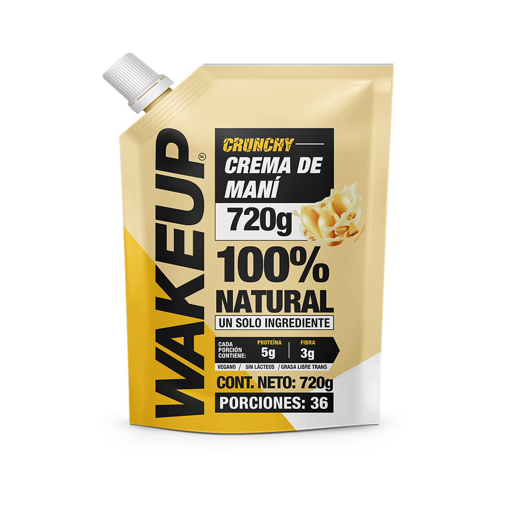 CREMA DE MANI CRUNCHY 720g
