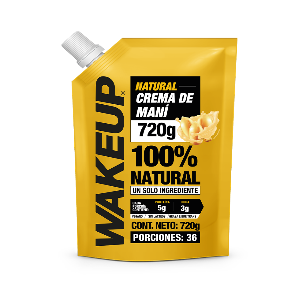 CREMA DE MANI NATURAL 720g