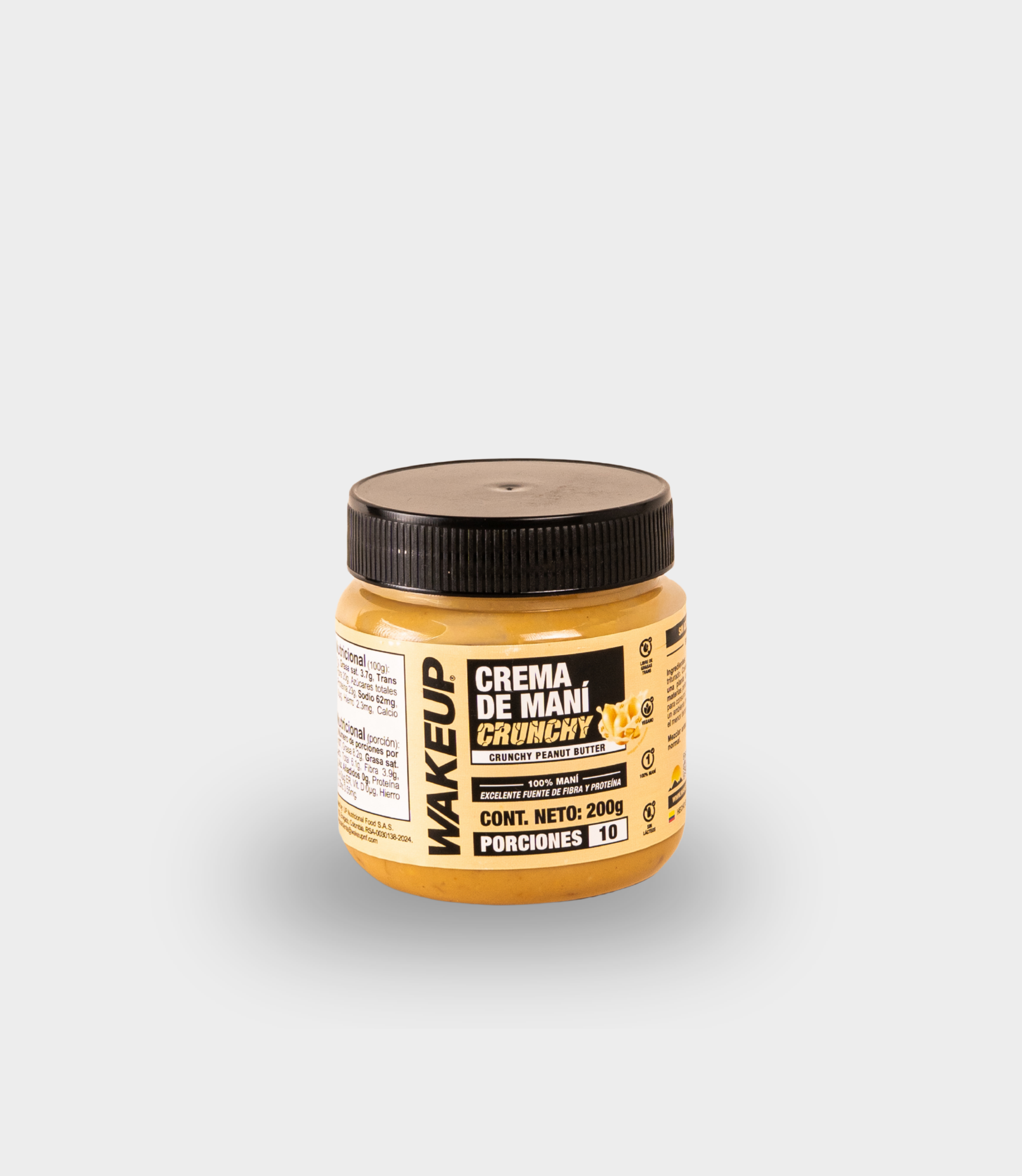 CREMA DE MANI CRUNCHY 200G