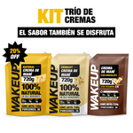 KIT TRÍO DE CREMAS WAKEUP