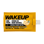 Empaque One Pack Natural WAKEUP 72g crema de maní natural sin azúcar añadida