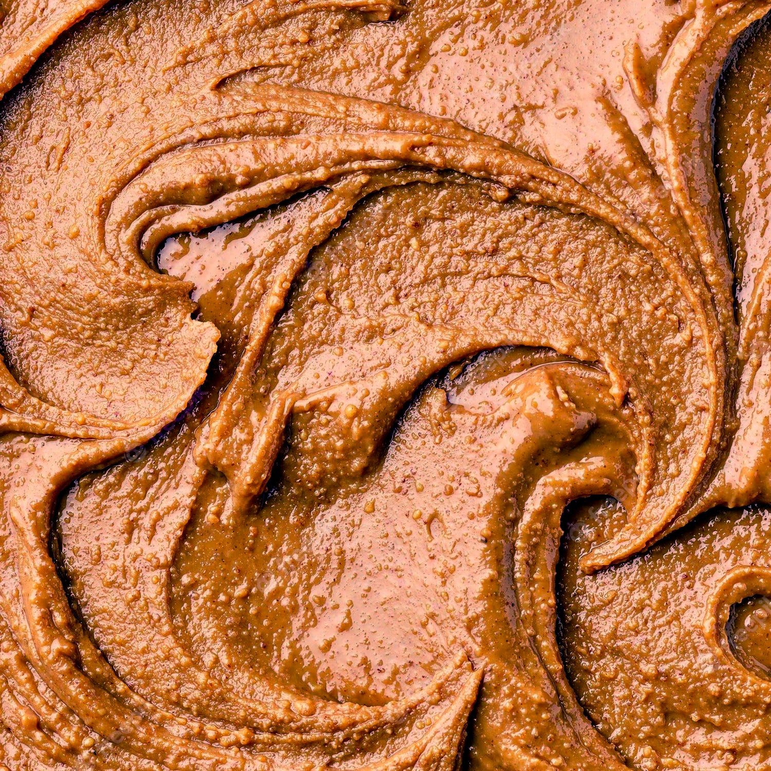Textura cremosa de crema WAKEUP con chocolate, mezcla de maní y cacao natural"