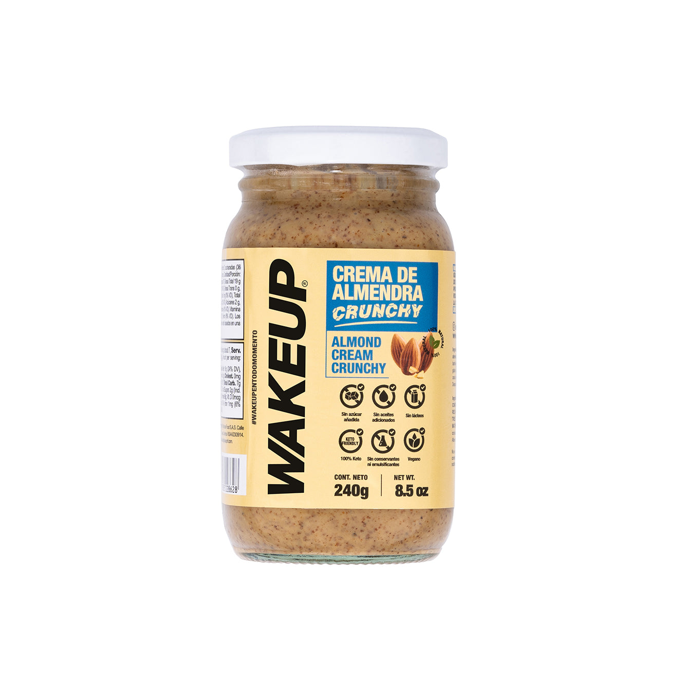CREMA DE ALMENDRAS CRUNCHY 240g