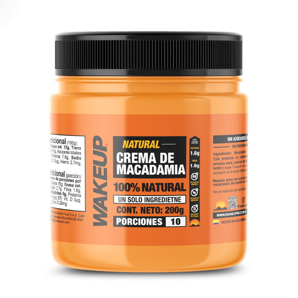 CREMA DE MACADAMIA 200G