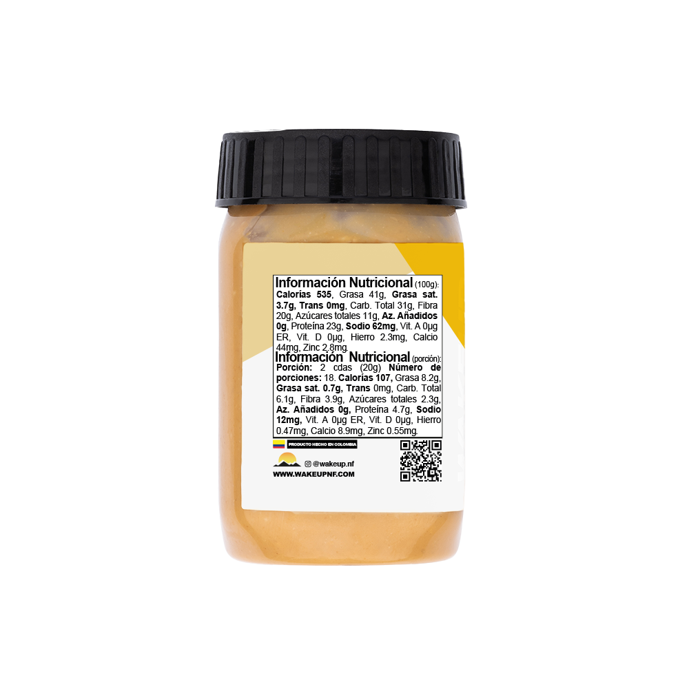 CREMA DE MANÍ CRUNCHY 360g