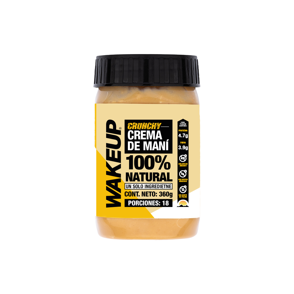 CREMA DE MANÍ CRUNCHY 360g