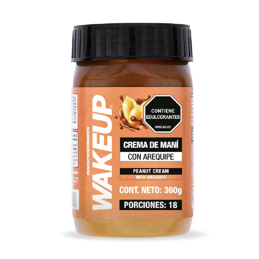 CREMA DE MANÍ CON AREQUIPE 360g