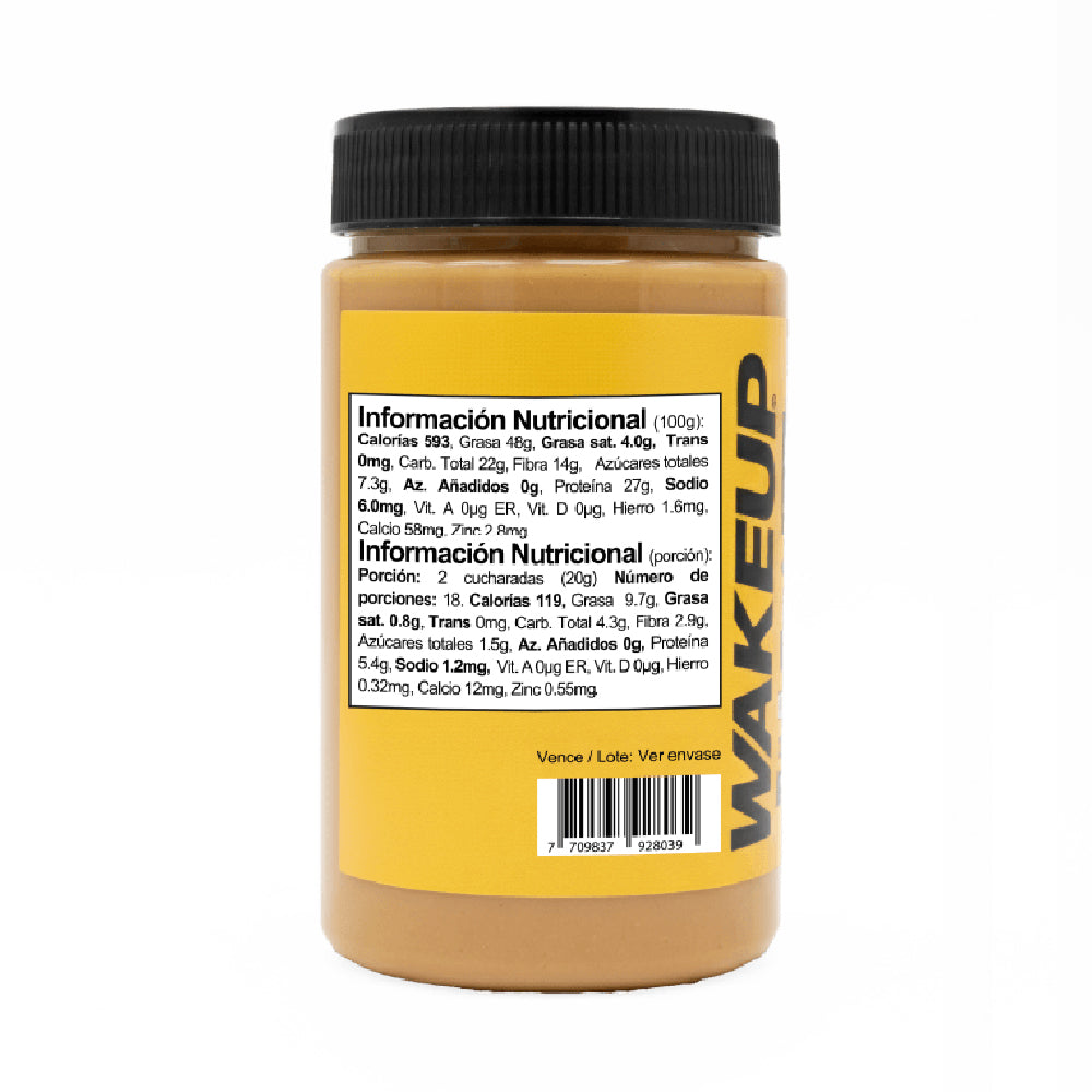 CREMA DE MANÍ NATURAL 360g