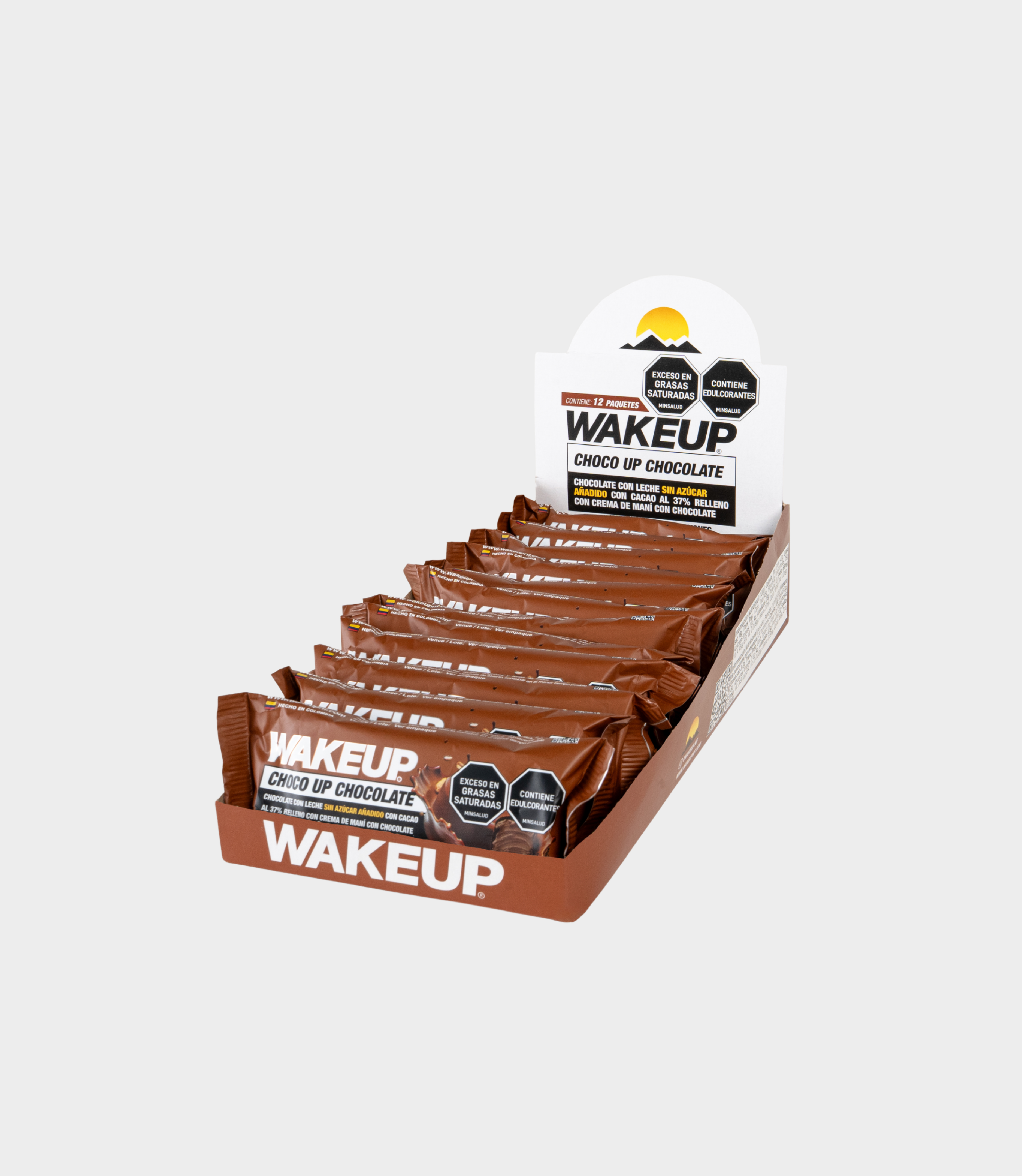 CHOCO UP CHOCOLATE - CAJA x 12 UND