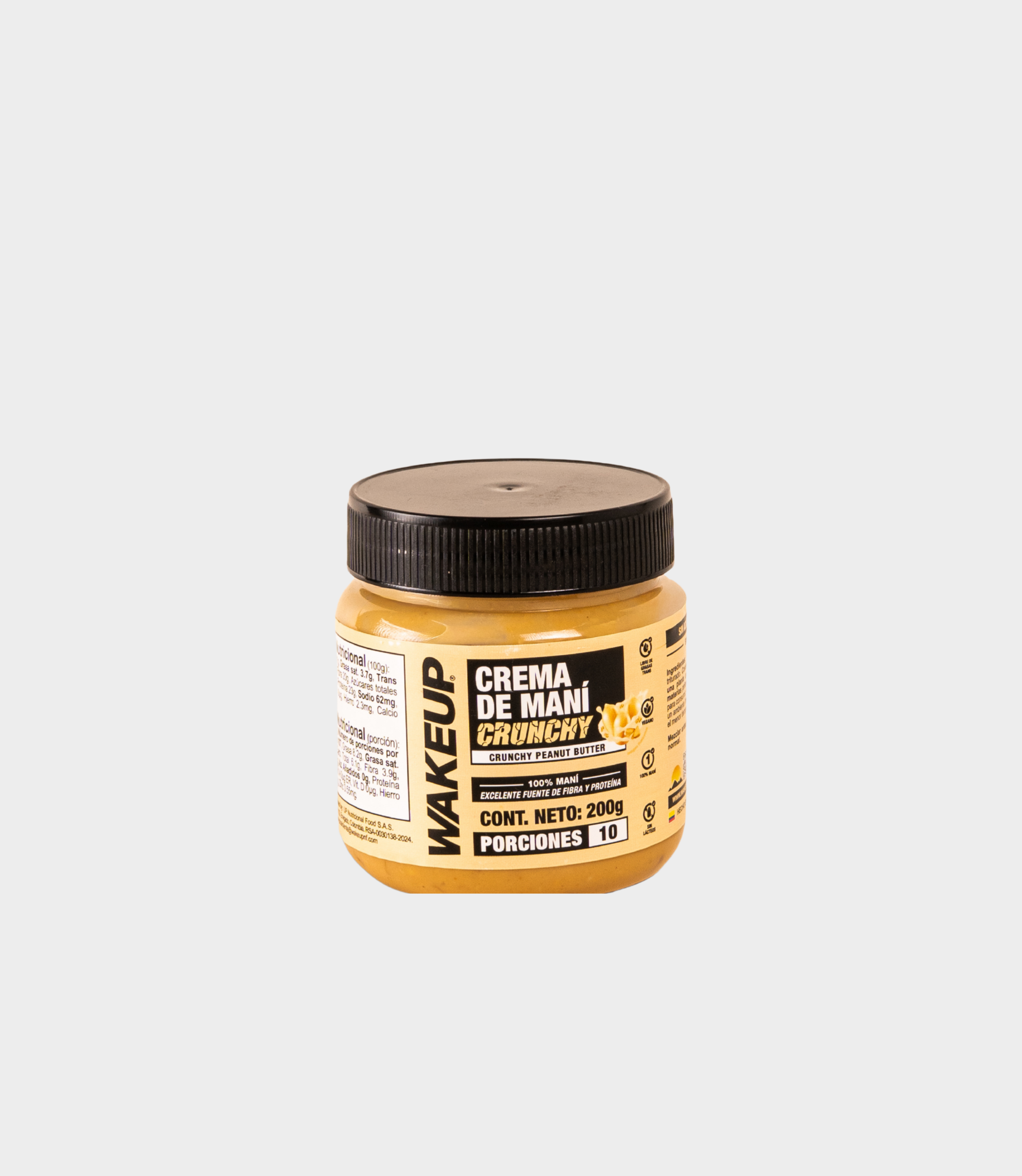 CREMA DE ALMENDRAS CRUNCHY 200g