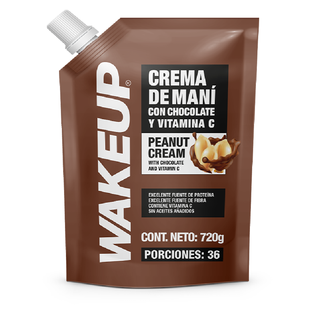 CREMA DE MANI CON CHOCOLATE 720g