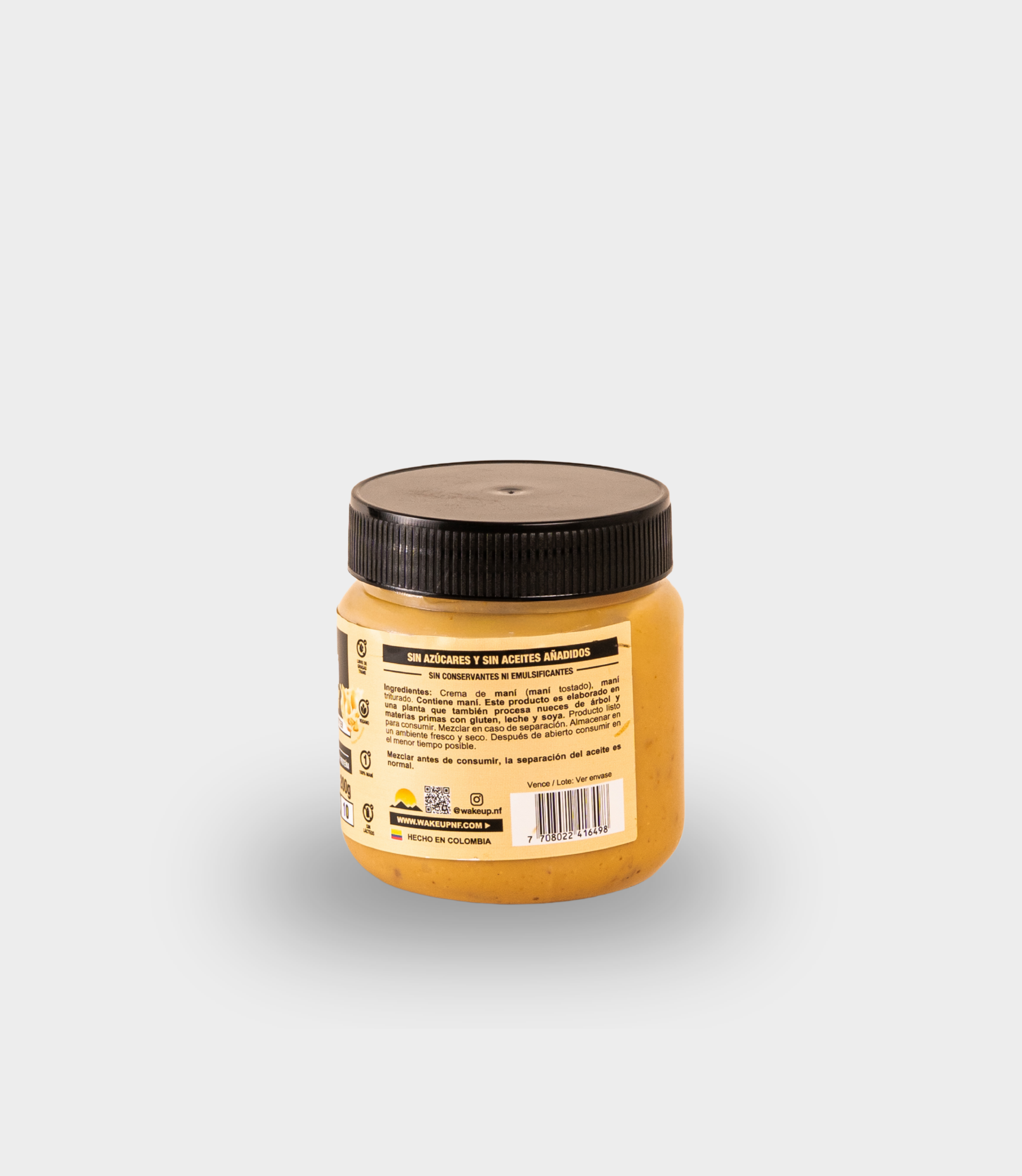 CREMA DE MANI CRUNCHY 200G