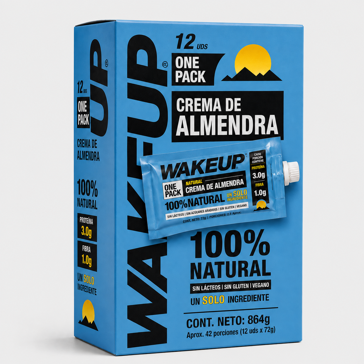 CREMA DE ALMENDRAS CAJA x 12 UND