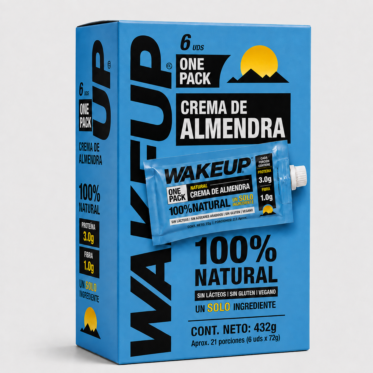 CREMA DE ALMENDRAS CAJA x 6 UND