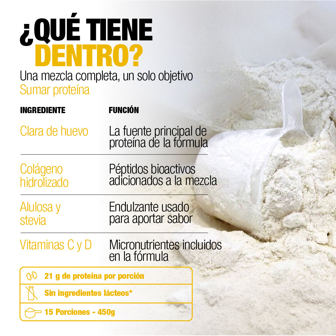 EGG WHITE PROTEIN VAINILLA 450g