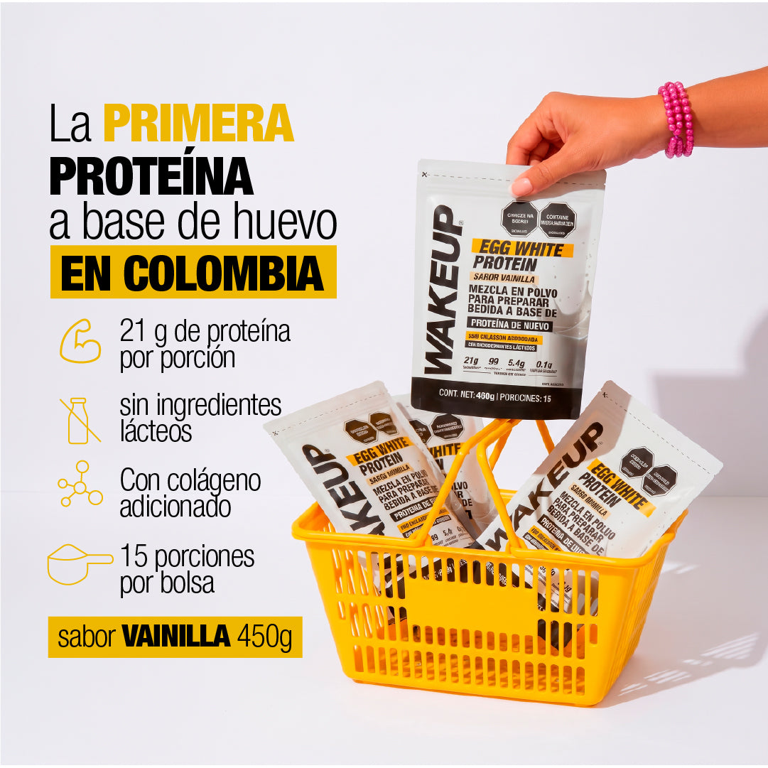 EGG WHITE PROTEIN VAINILLA 450g