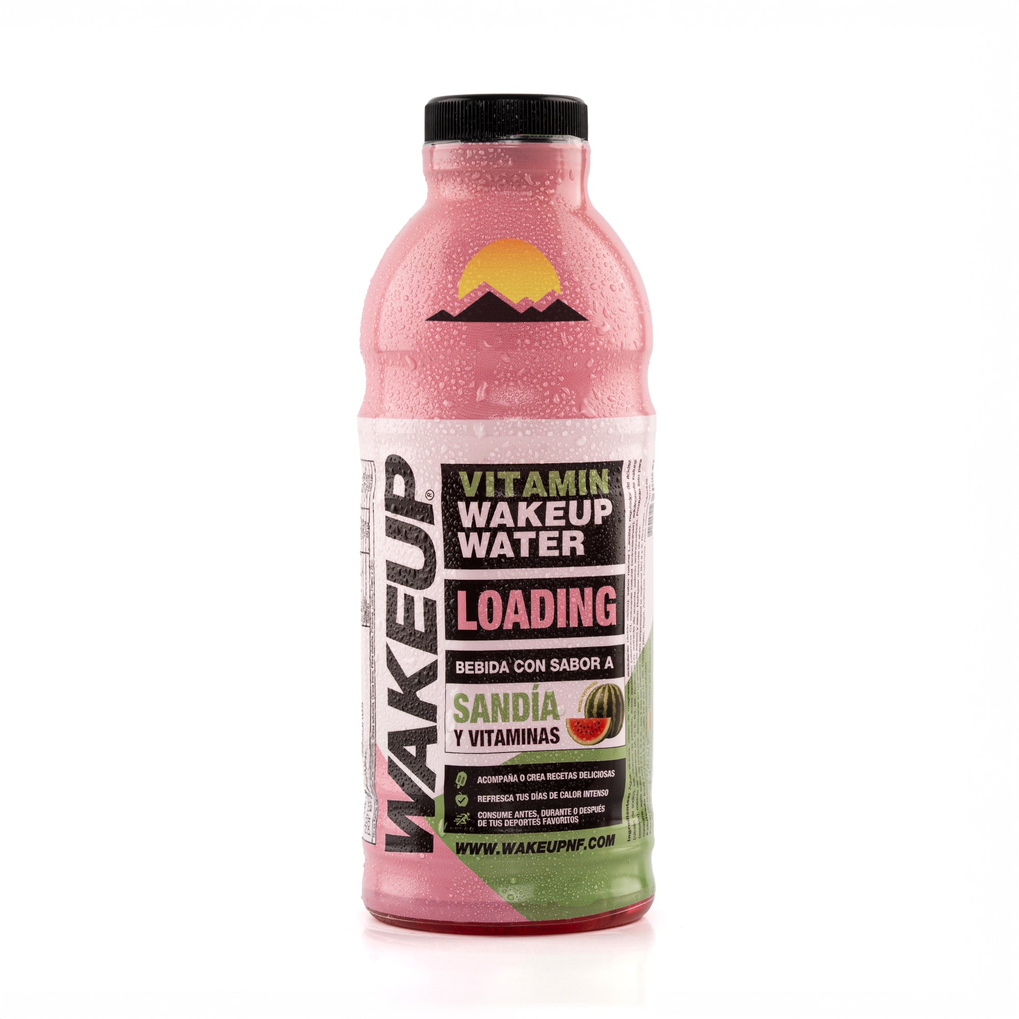 WAKEUP WATER LOADING 600 ML - CAJA x 12 UND