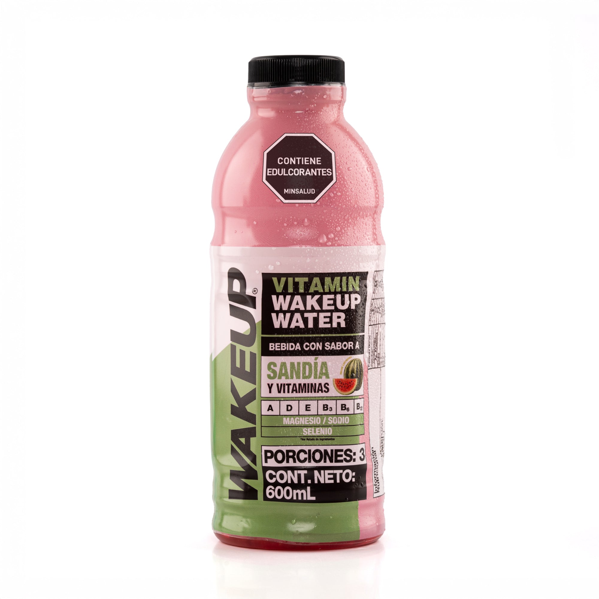 WAKEUP WATER LOADING 600 ML - CAJA x 12 UND