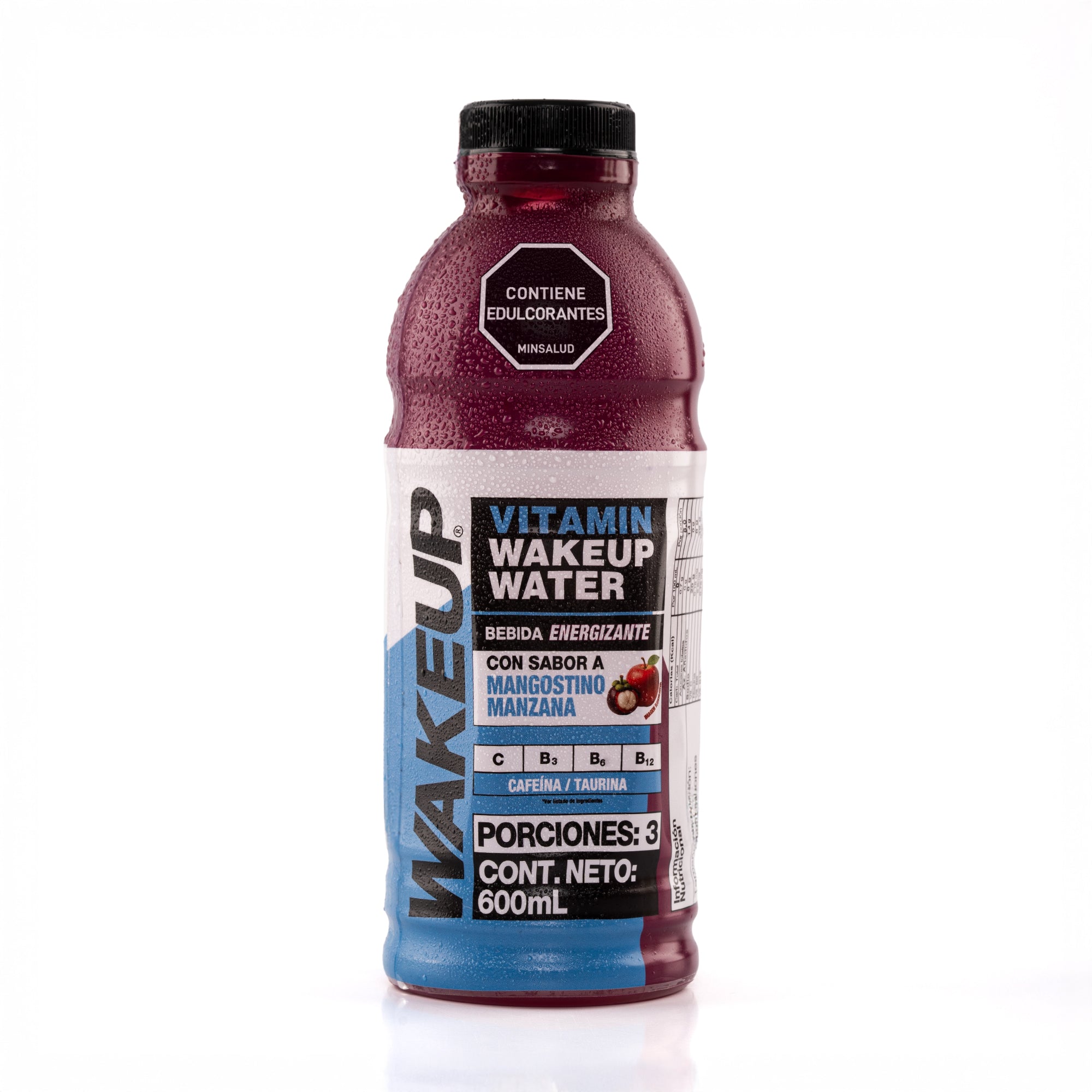 WAKEUP WATER ENERGY 600 ML - CAJA x 12 UND