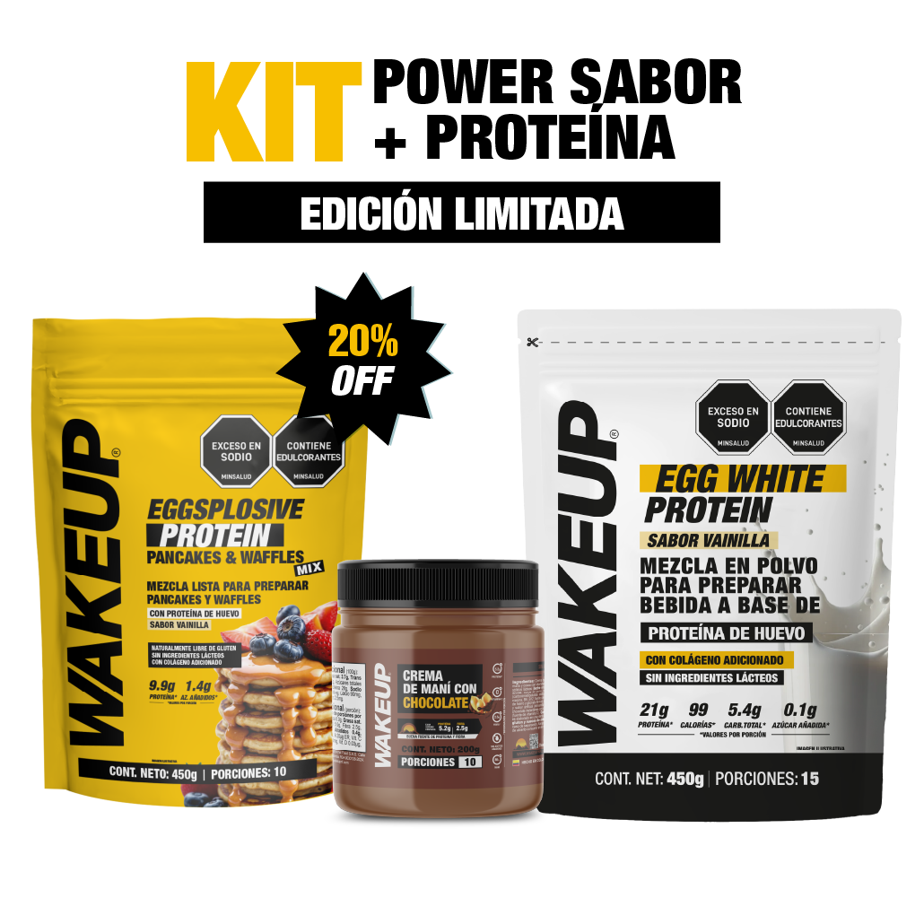 KIT POWER SABOR + PROTEÍNA