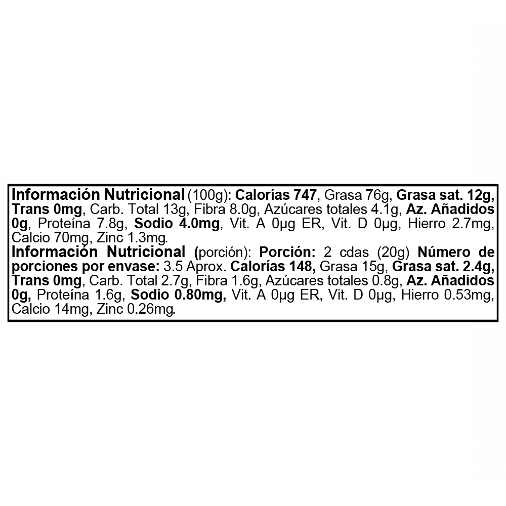 CREMA DE MACADAMIA 72g
