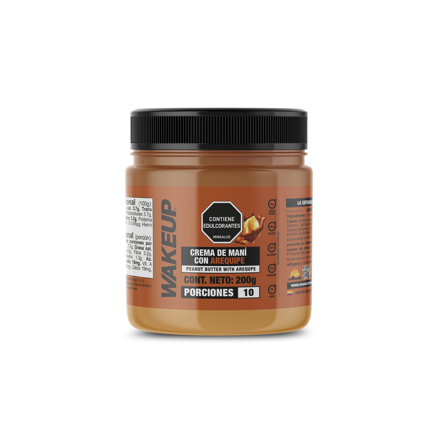 CREMA DE MANI CON AREQUIPE 200G